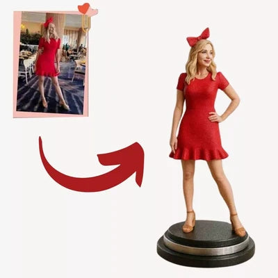 Personlig 3D-figur fra billede
